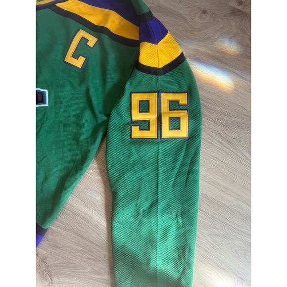 Men’s Adult D-5 Mighty Ducks Hockey Jersey #96 Charlie Conway Size Medium - Picture 5 of 9